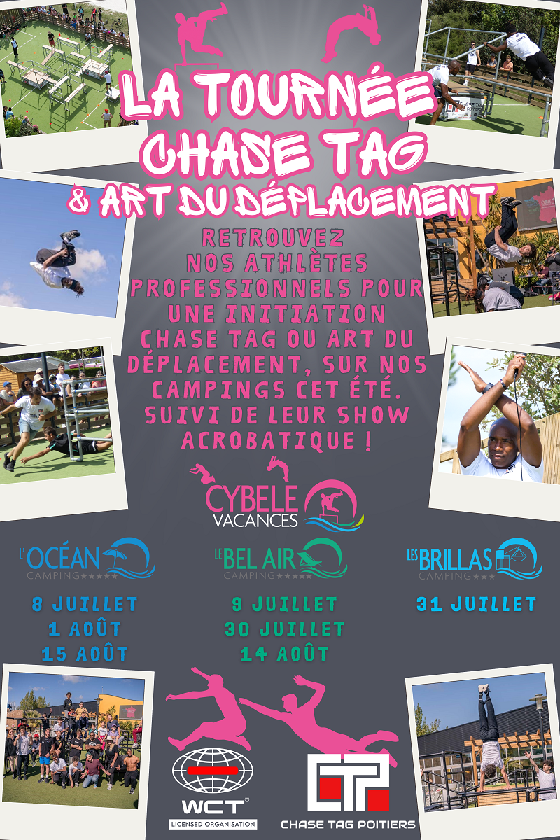 Animations Cybèle Vacances | Chase Tag en Vendée