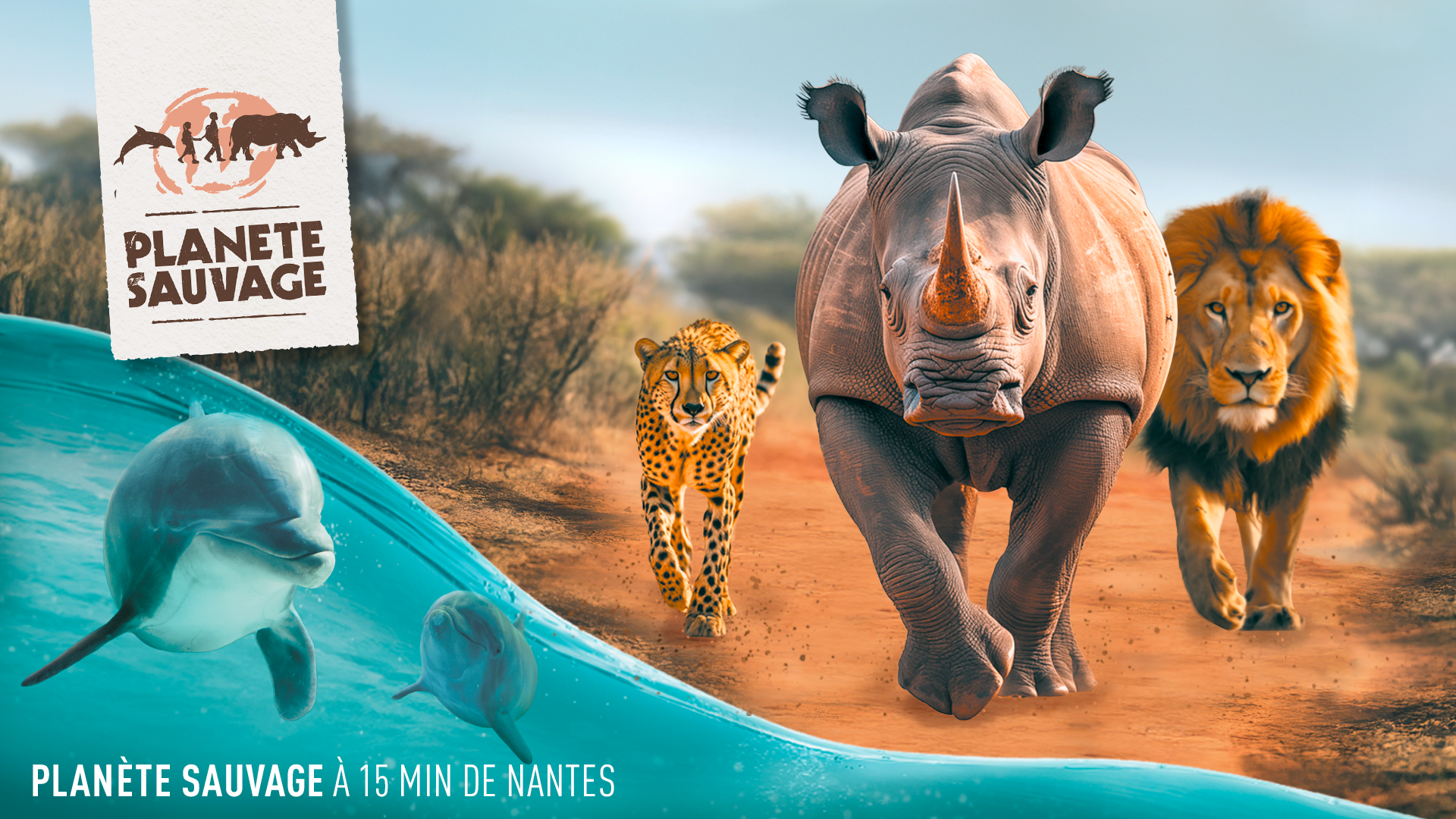 PLANETE SAUVAGE - PROCHE CAMPING LES BRILLAS