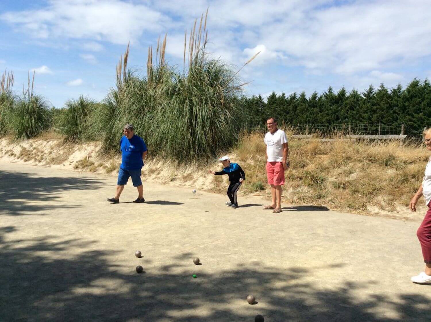 terrain de petanque camping les brillas
