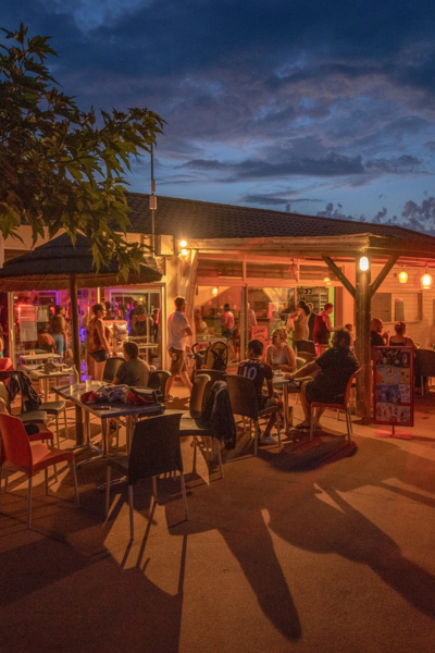 Terrasse Camping Les Brillas