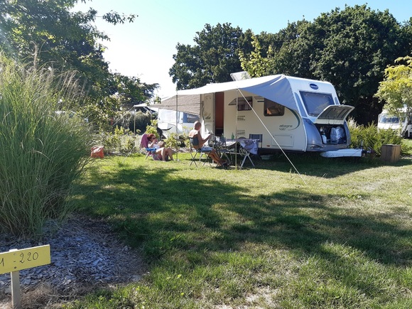 Camping les Brillas emplacement